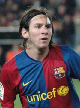 Fotbalista zadluženého Španělska Lionel Messi