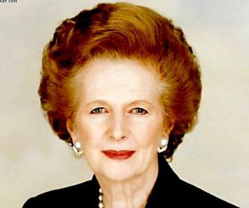 baronka a premiérka Margaret Thatcherová